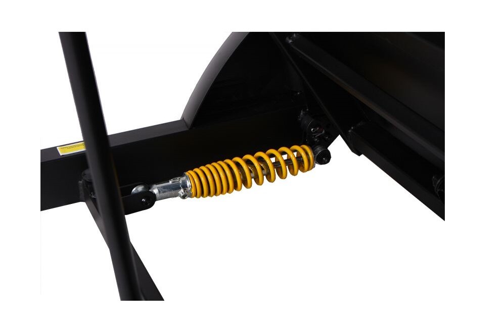 Bieżnia elektryczna HERTZ FITNESS Freerun 2 Bezpieczne urządzenie treningowe natychmiastowe zatrzymanie bieżni sensory pulsu system amortyzacji