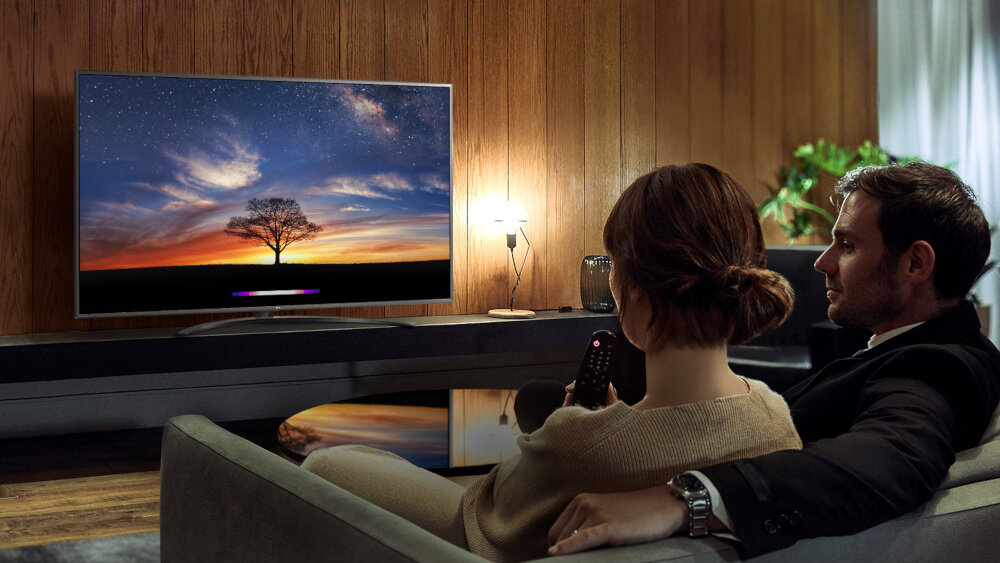 Telewizor LG LED UM7400PLB  - wyszukiwanie głosowe