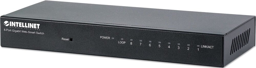 Switch INTELLINET 561099 - Wygląd ogólny bezproblemowa współpraca