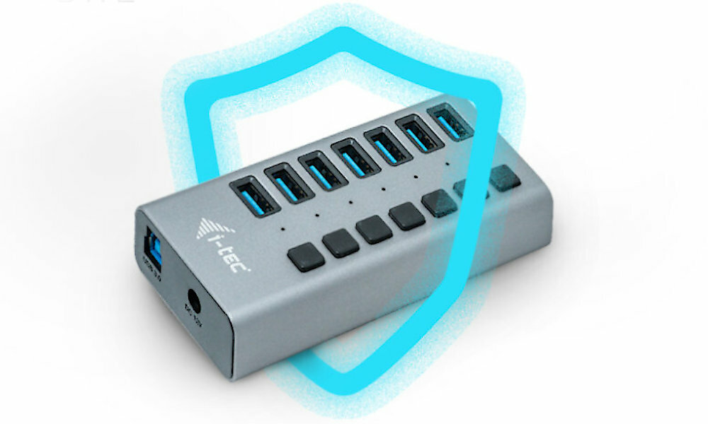 I-TEC U3CHARGEHUB7 zabezpieczenia