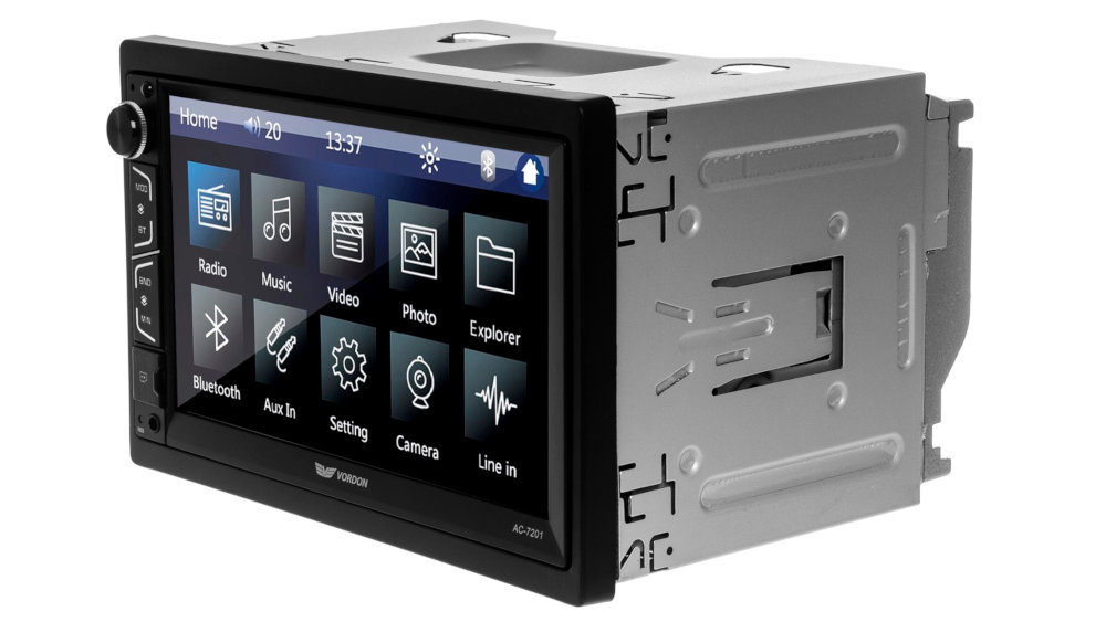 Radio Samochodowe VORDON HT 852BT - Zestaw Głośnomówiący