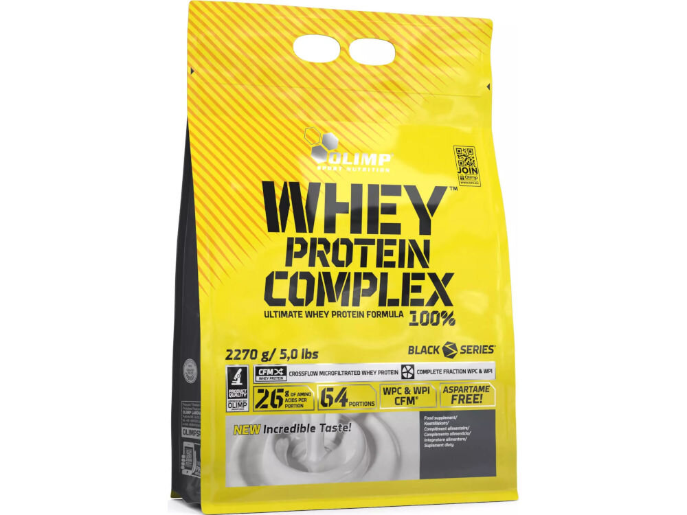 Odżywka białkowa OLIMP Whey Protein Complex 100% sklad wartosci aminokwasy