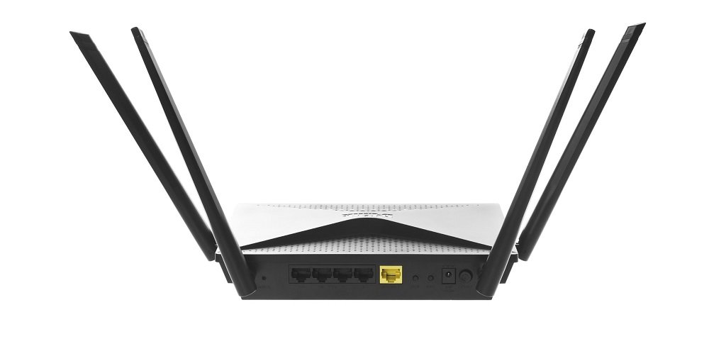 Router D-LINK DIR-853 widok tył szeroko anteny