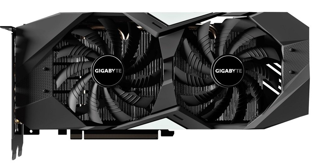 Karta-graficzna Gigabyte Geforce GTX 1650 GAMING OC 4G Windforce 2x odprowadzanie ciepła