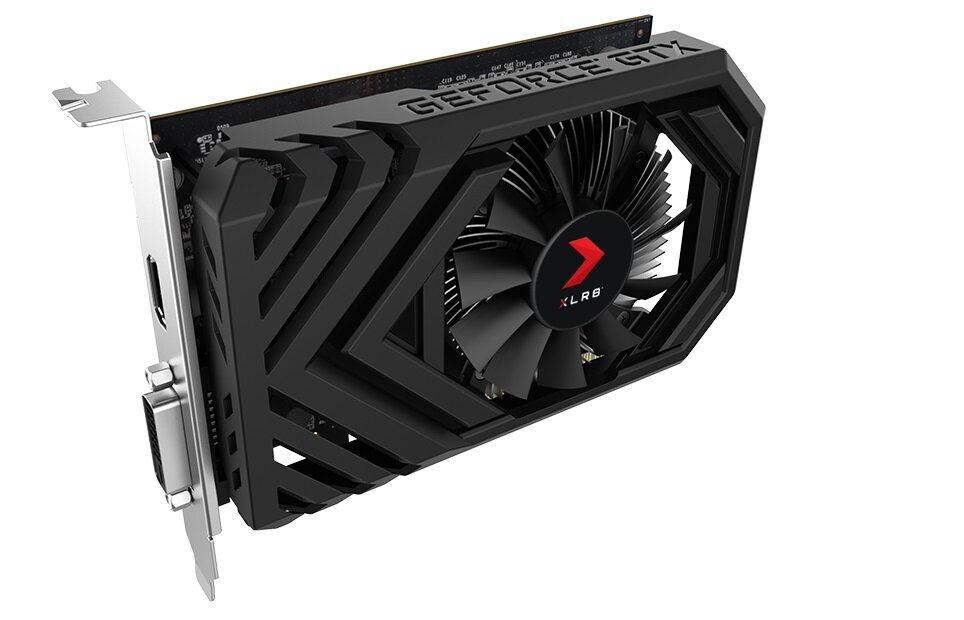 Karta graficzna PNY GeForce GTX 1650 Gaming OC 4GB wydajna przepustowa Tensor Cores Vulkan