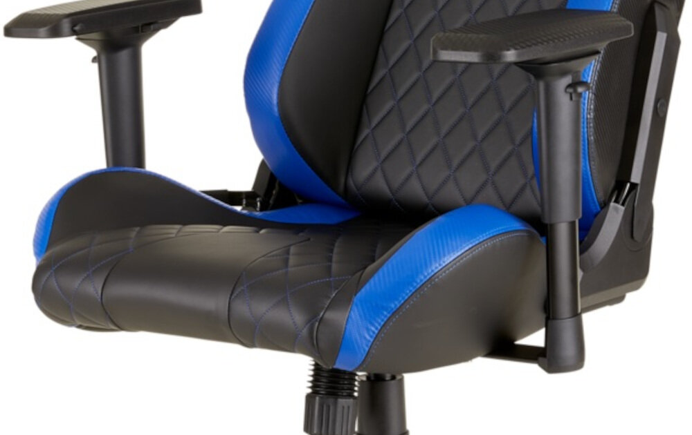 Fotel CORSAIR T1 Race 2018 Czarno-niebieski regulacja siedziska