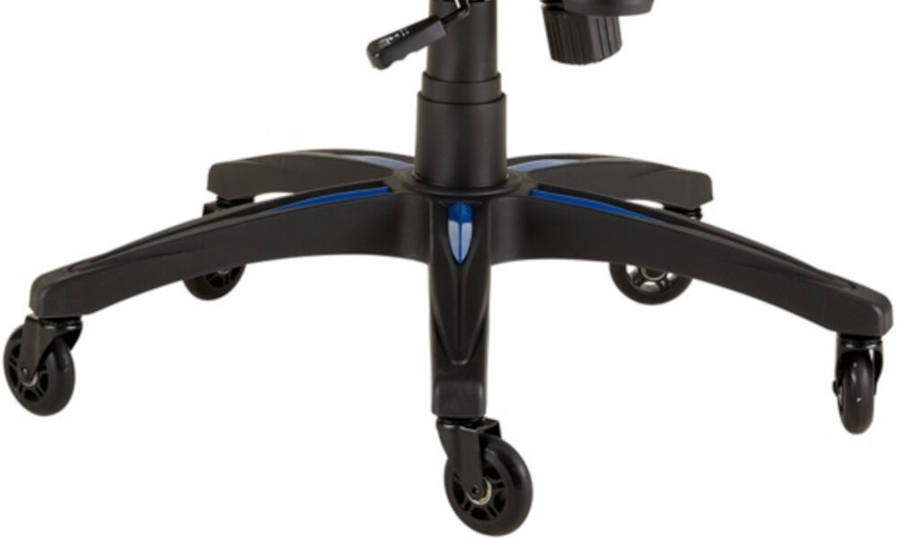 Fotel CORSAIR T1 Race 2018 Czarno-niebieski dwie poduszki