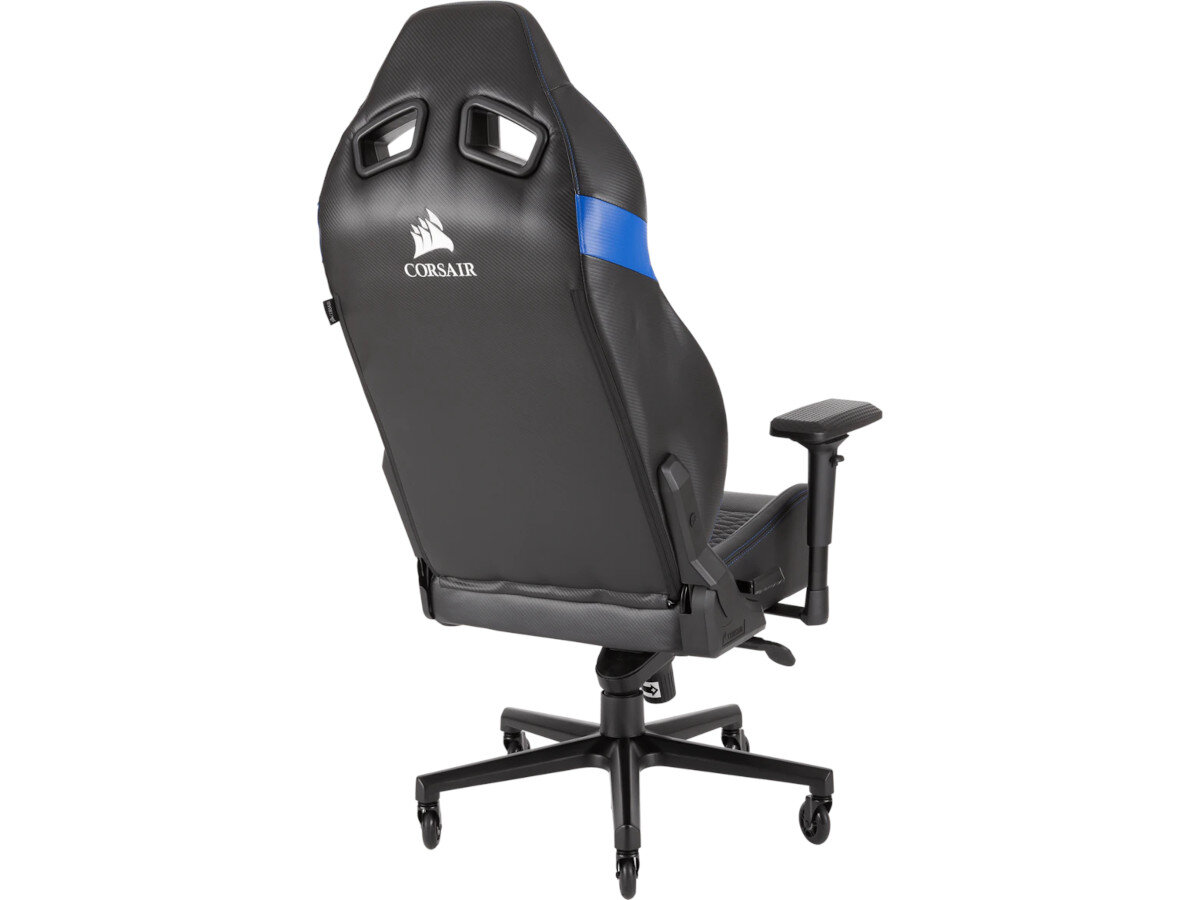 Fotel CORSAIR T2 Road Warrior Czarno-niebieski wytrzymala konstrukcja