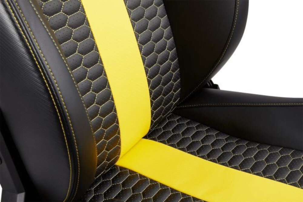 Fotel CORSAIR T2 Road Warrior Czarno-zolty oddychajacy material