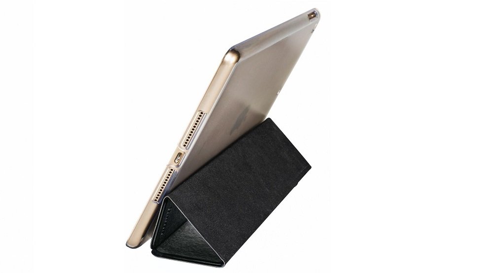 Etui HAMA Fold do Apple iPad-Pro 12.9 cali Czarny widok podstawka tył