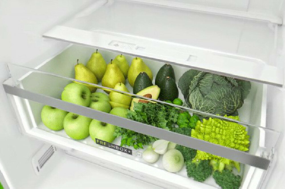 LodówkaWHIRLPOOL W7 811O OX Nofrost Srebrna - Fresh Box+ z regulacją wilgotności