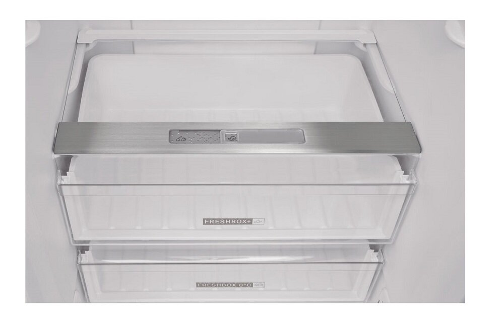 Lodówka WHIRLPOOL W7 911 O OX H AQUA Srebrna Fresh Box z regulacją wilgotności<