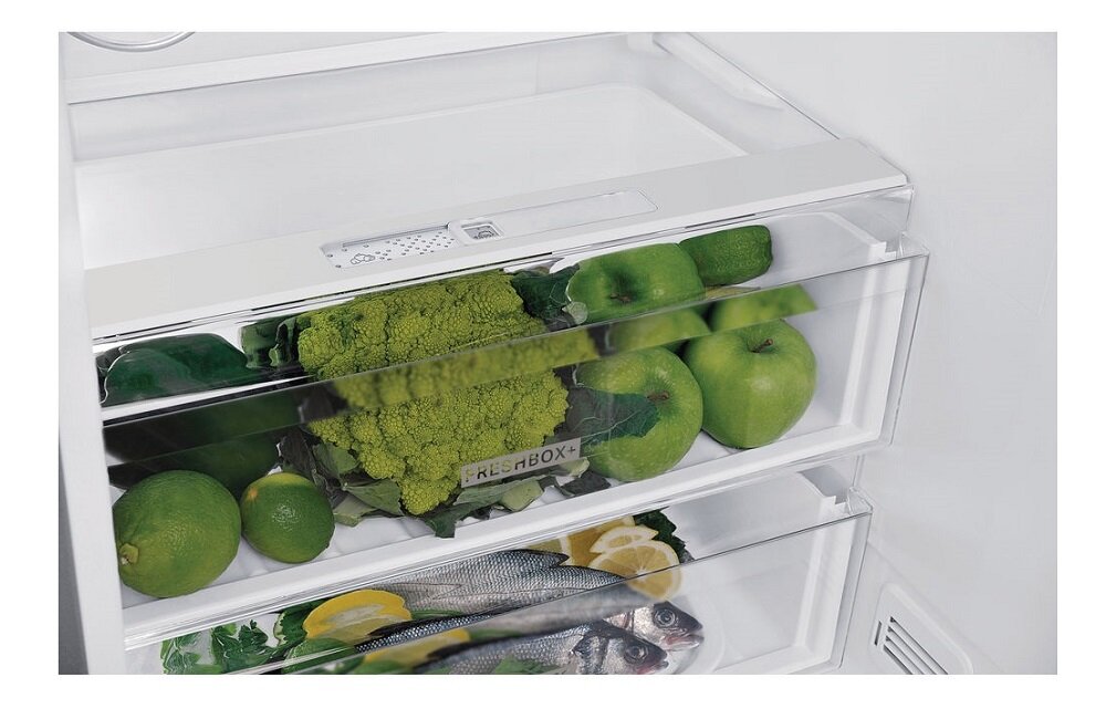 Lodówka WHIRLPOOL W7 911 O OX H AQUA Srebrna Fresh Box 0
