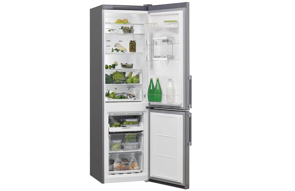 Lodówka WHIRLPOOL W7 911 O OX H AQUA Srebrna Szuflada szybkiego dostępu