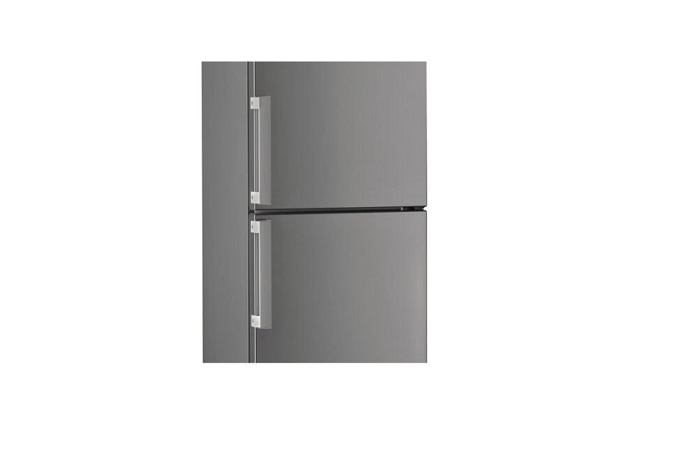 Lodówka WHIRLPOOL W7 921O OX H Nofrost Srebrna Zewnętrzny metalowy uchwyt Wygodne otwieranie