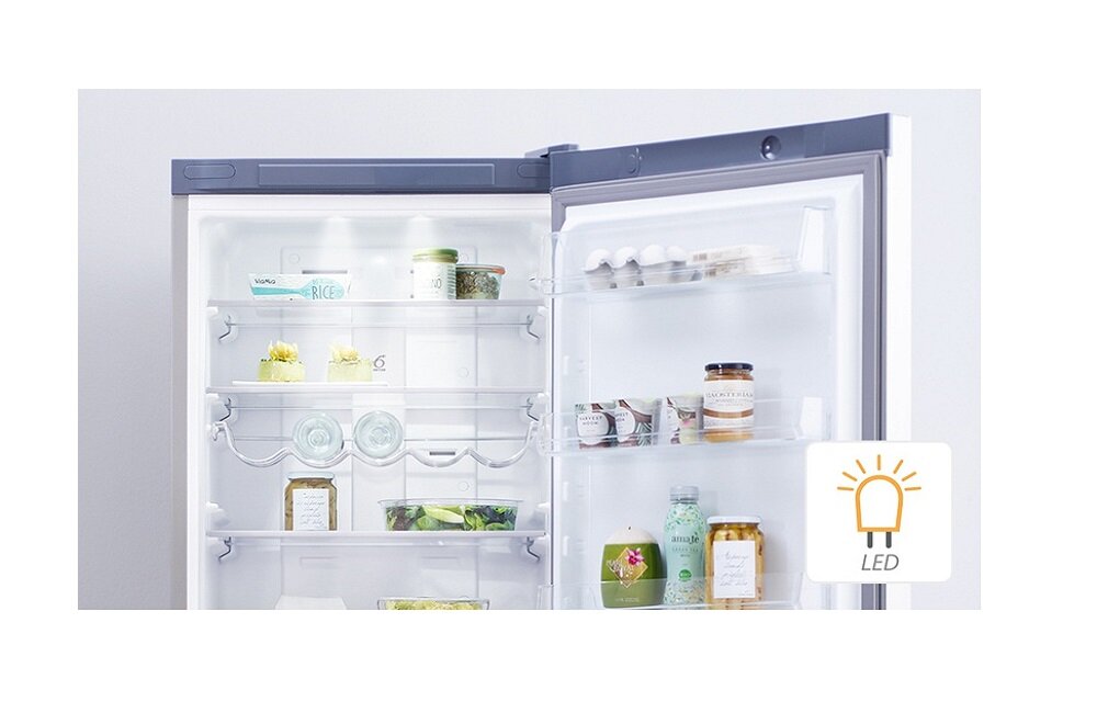 Lodówka WHIRLPOOL W7 921O OX H Nofrost Srebrna Oświetlenie LED