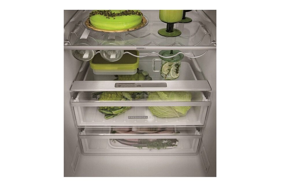 Lodówka WHIRLPOOL W7 921O OX H Nofrost Srebrna Fresh Box 0