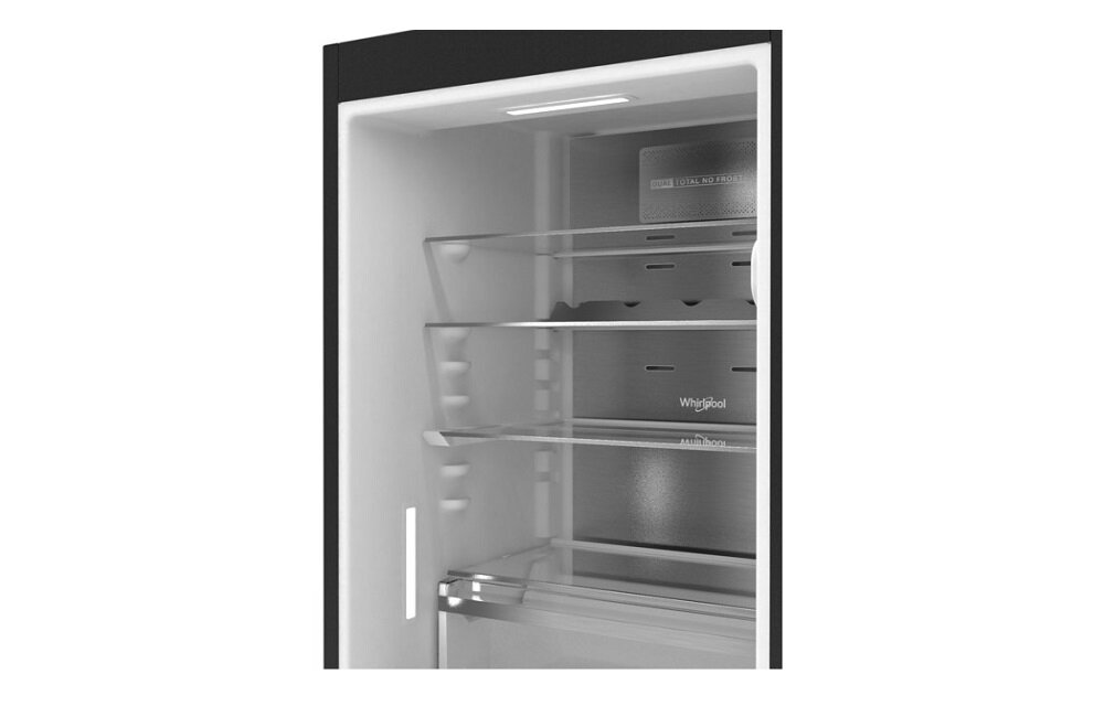 Lodówka WHIRLPOOL W9 931D IX H Nofrost Srebrna Pełna metalowa osłona Multiflow