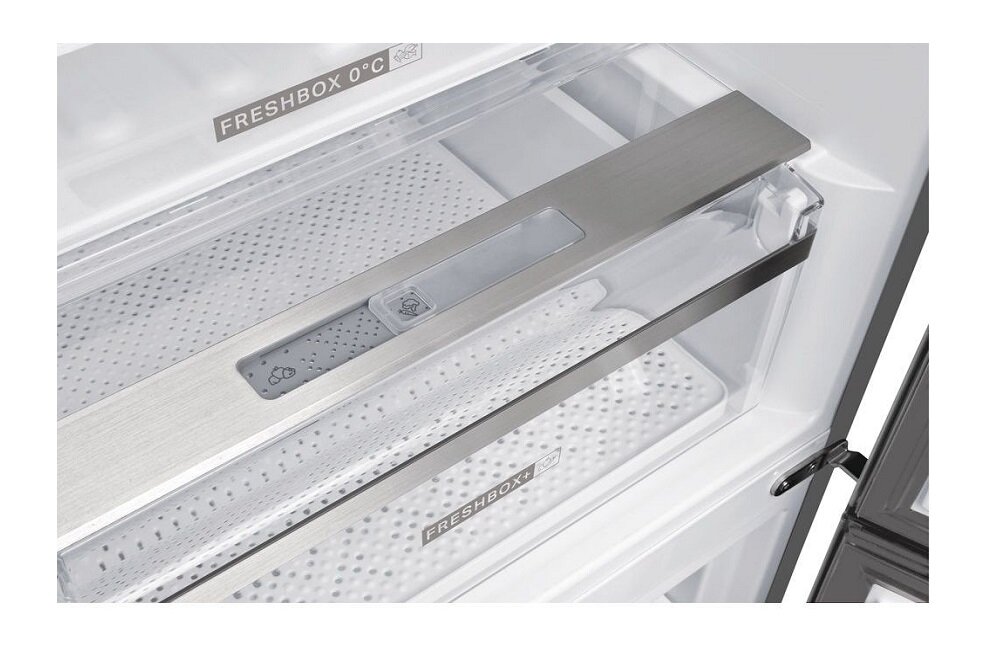 Lodówka WHIRLPOOL W9 931D IX H Nofrost Srebrna Fresh Box z wkładem Fresh Pad