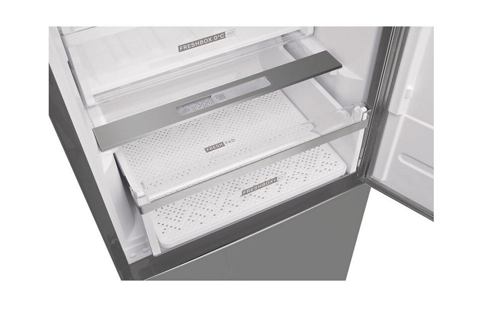 Lodówka WHIRLPOOL W9 931D IX H Nofrost Srebrna Fresh Box 0