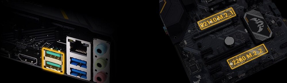 Płyta główna ASUS Tuf B450-Pro Gaming - chlodzenie