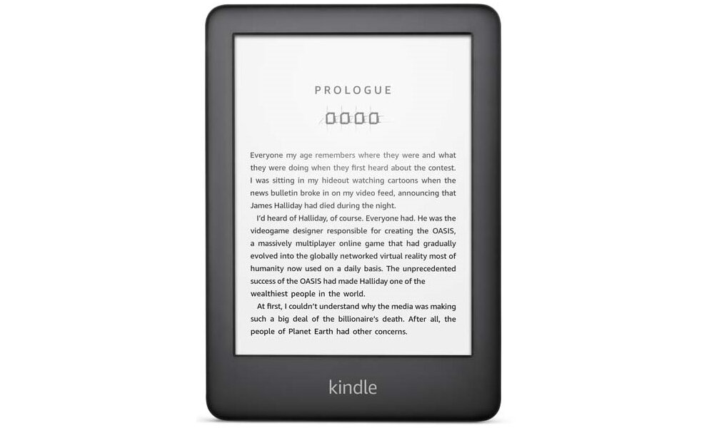 EBOOK READER KINDLE 10 BEZ REKLAM CZARNY podświetlenie ekranu