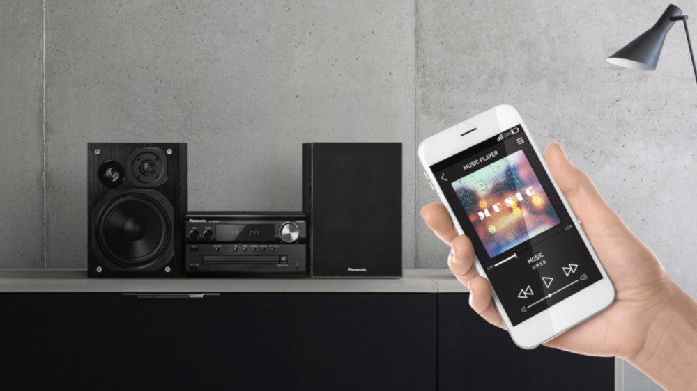 Wieża PANASONIC SC-PMX92EG Czarny - Bluetooth