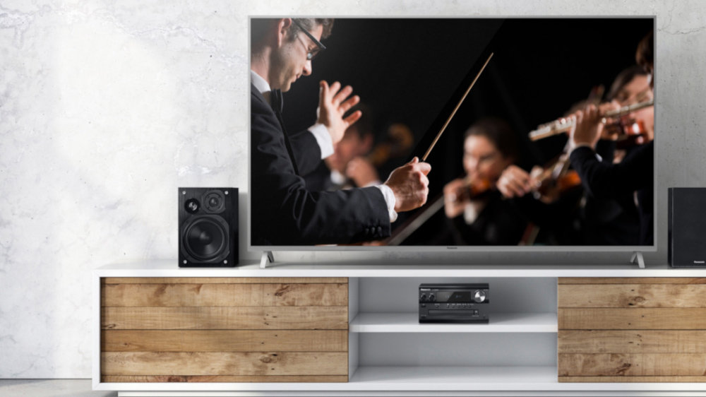 Wieża PANASONIC SC-PMX92EG Czarny - Podłączenie Do TV