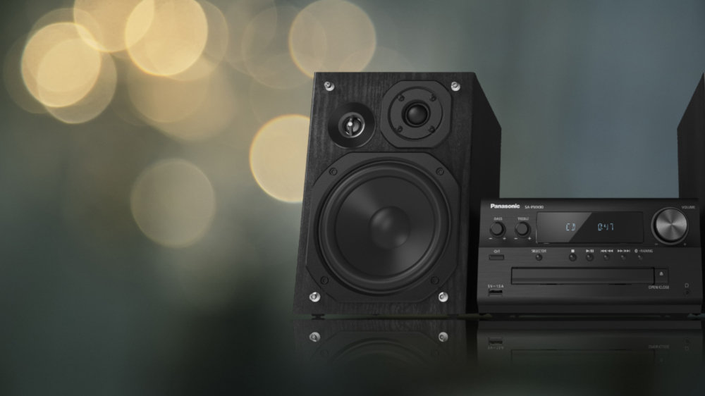 Wieża PANASONIC SC-PMX90EG Srebrny - Brzmienie