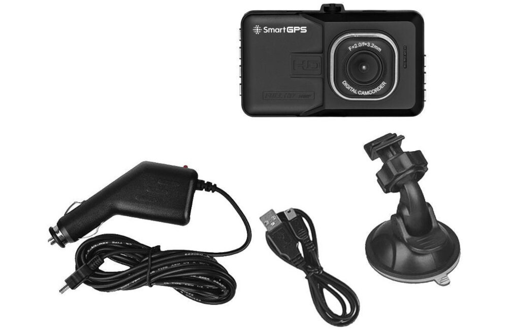 Wideorejestrator SMARTGPS DVR-501 zestaw