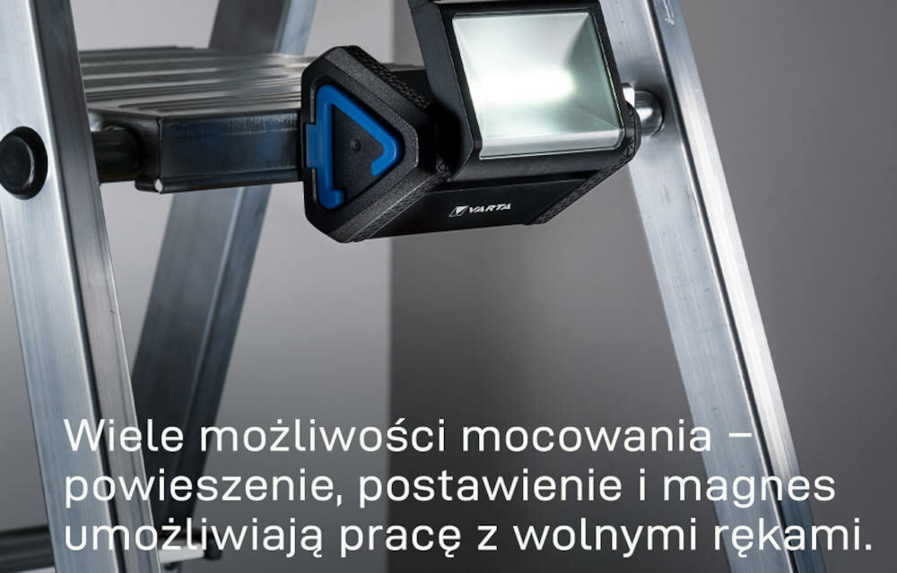 VARTA latarka solidna obudowa tworzywo sztuczne odporność stabilna