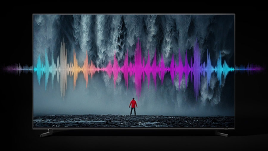 Telewizor Samsung QLED QE65Q900RATXXH - Optymalny Dzwięk