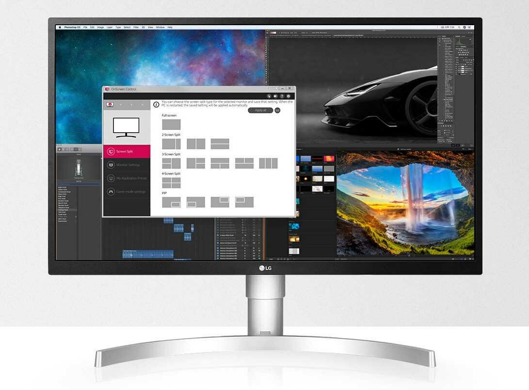 Monitor LG 27UL550 27 3840x2160px IPS - Elegancja