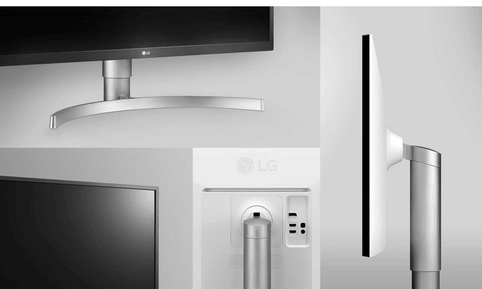 Monitor LG 27UL550 27 3840x2160px IPS - Regulowana podstawa