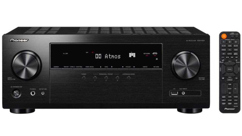 Kino Domowe PIONEER VSX-934B + KODA AV-708 Orzech - Zestaw