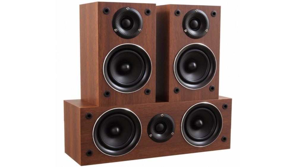 Kino Domowe PIONEER VSX-534B + TAGA TAV-506 Orzech - Konfiguracja Dźwięku