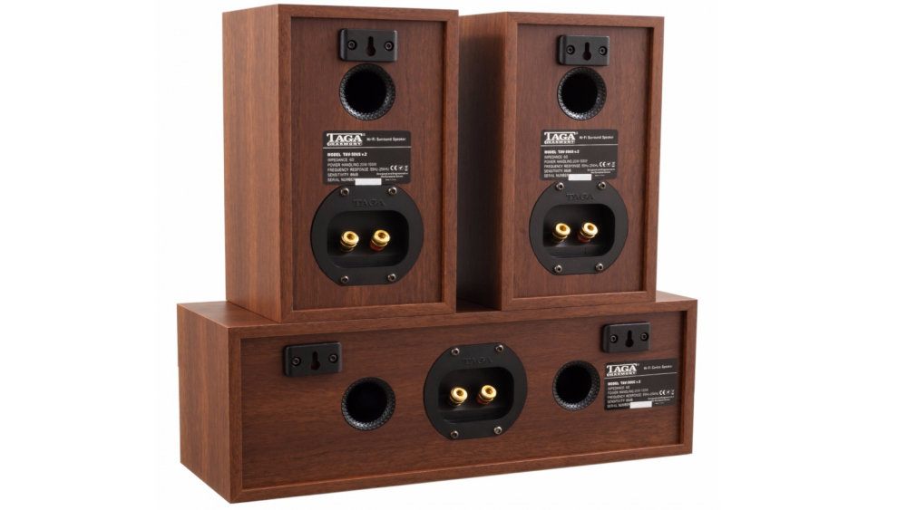 Kino Domowe PIONEER VSX-534B + TAGA TAV-506 Orzech - Solidna Konstrukcja