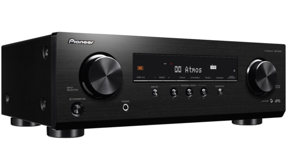 Kino Domowe PIONEER VSX-534B + KODA AV-708 Orzech - Amplituner