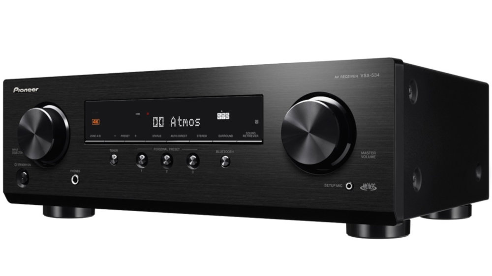 Kino Domowe PIONEER VSX-534B + KODA AV-708 MKII Czarny - Amplituner