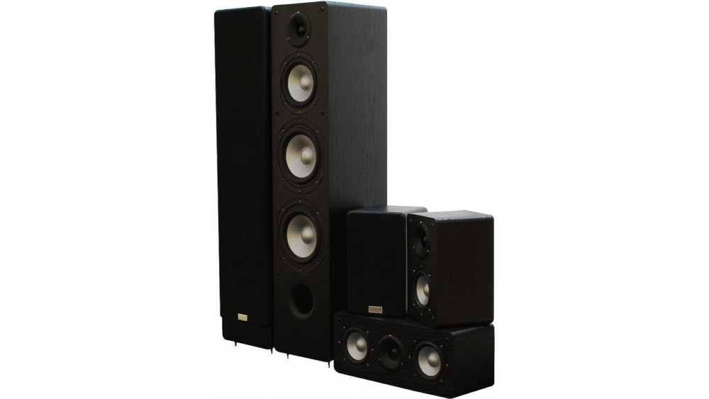 Kino Domowe PIONEER VSX-534DB + TAGA TAV-406 Czarny - Solidna Konstrukcja