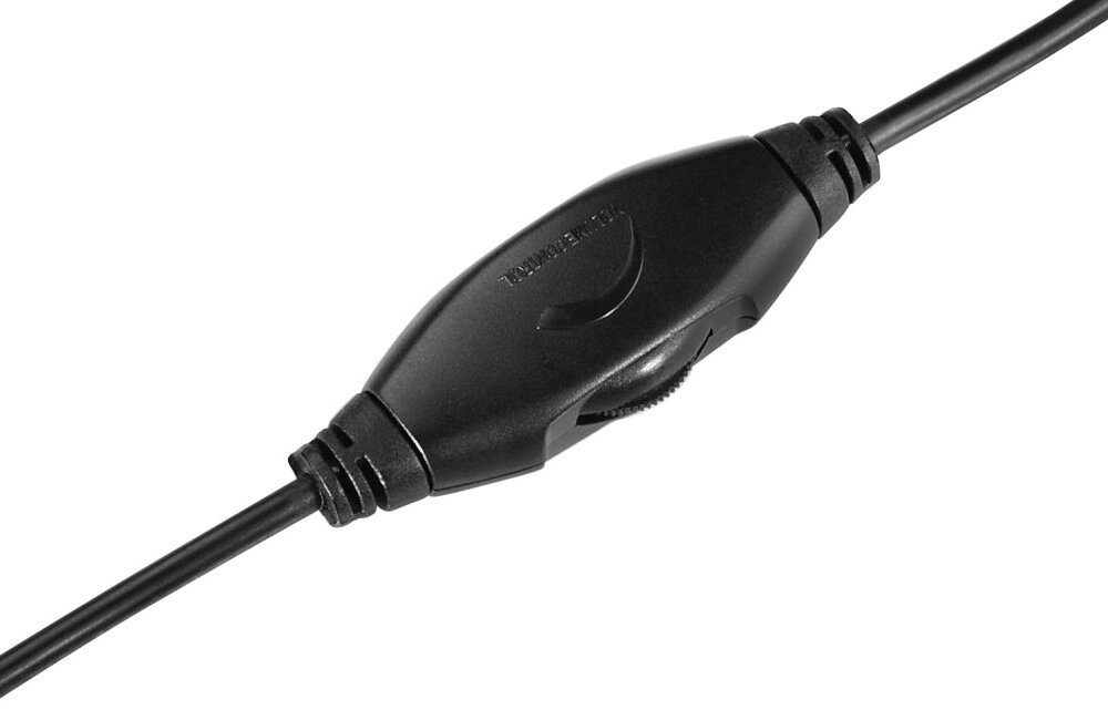 SŁUCHAWKI NAUSZNE HAMA BASIC4TV CZARNY regulacja głośności adapter