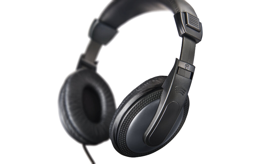 SŁUCHAWKI NAUSZNE HAMA BASIC4TV CZARNY Hi-Fi kabel