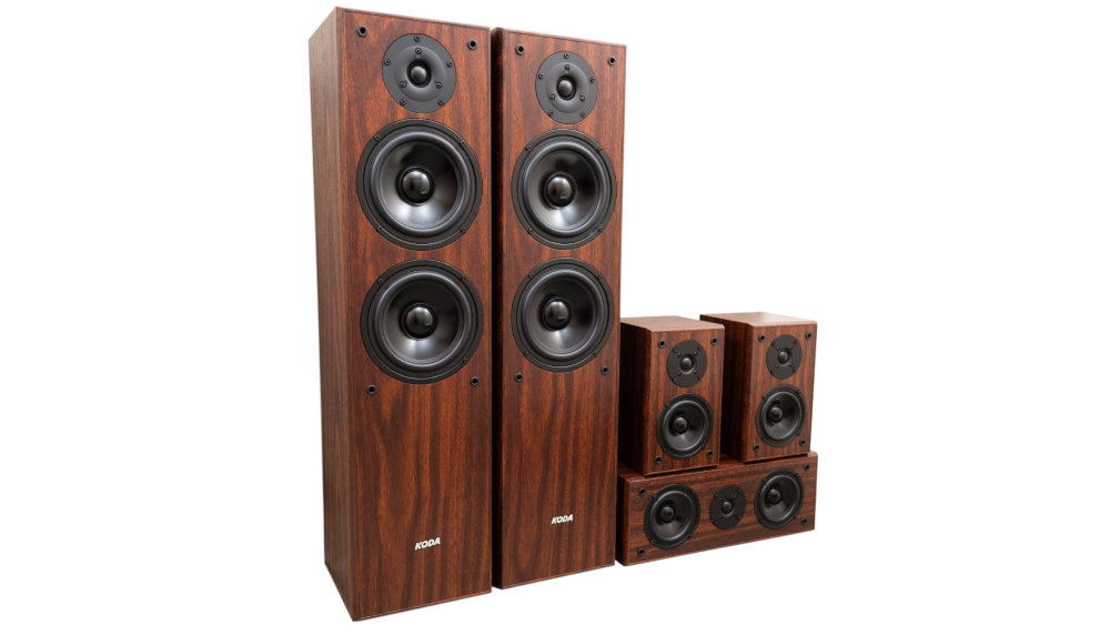 Kino Domowe PIONEER VSX-534DB + KODA AV-707 Orzech - Jakość Dźwięku