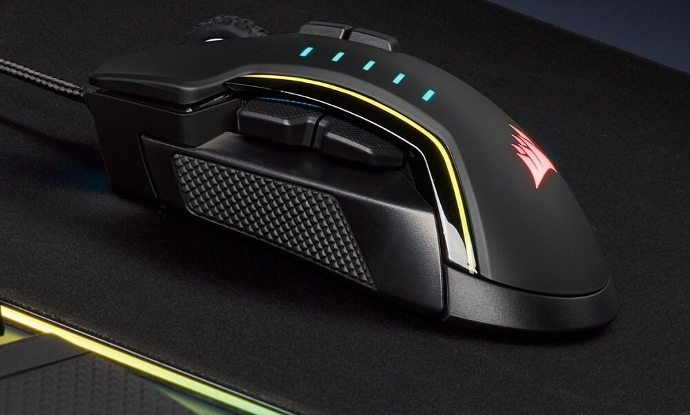 Mysz CORSAIR Glaive RGB Pro Czarny - Programowalne przyciski