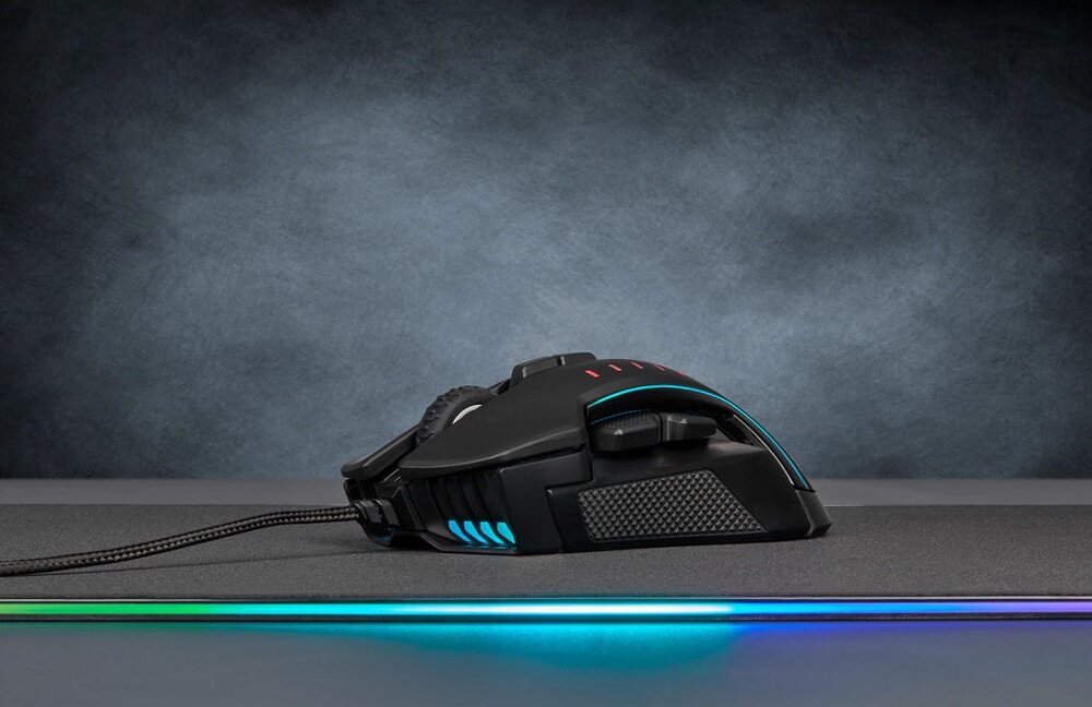 Mysz CORSAIR Glaive RGB Pro Czarny - jakosc wykonania