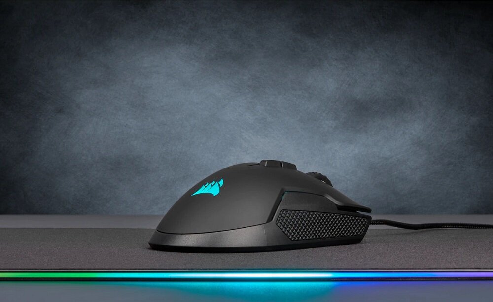 Mysz CORSAIR Glaive RGB Pro Czarny - Klasyczne wzornictwo
