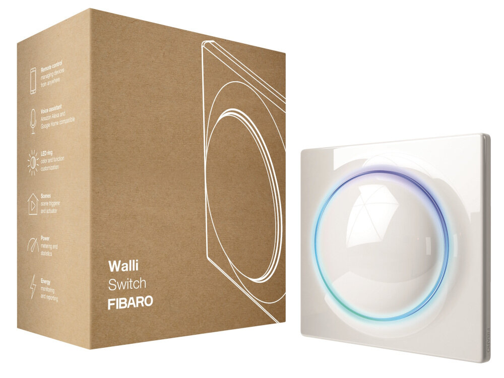 Włącznik światła FIBARO Walli Switch FGWDSEU-221 instrukcja obsługi w języku polskim