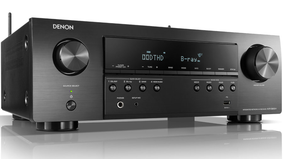 DENON AVRS650H Czarny Amplituner niskie ceny i opinie w Media Expert