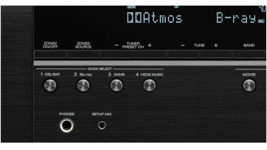 Amplituner DENON AVR S650H - Obsługa Streamingu