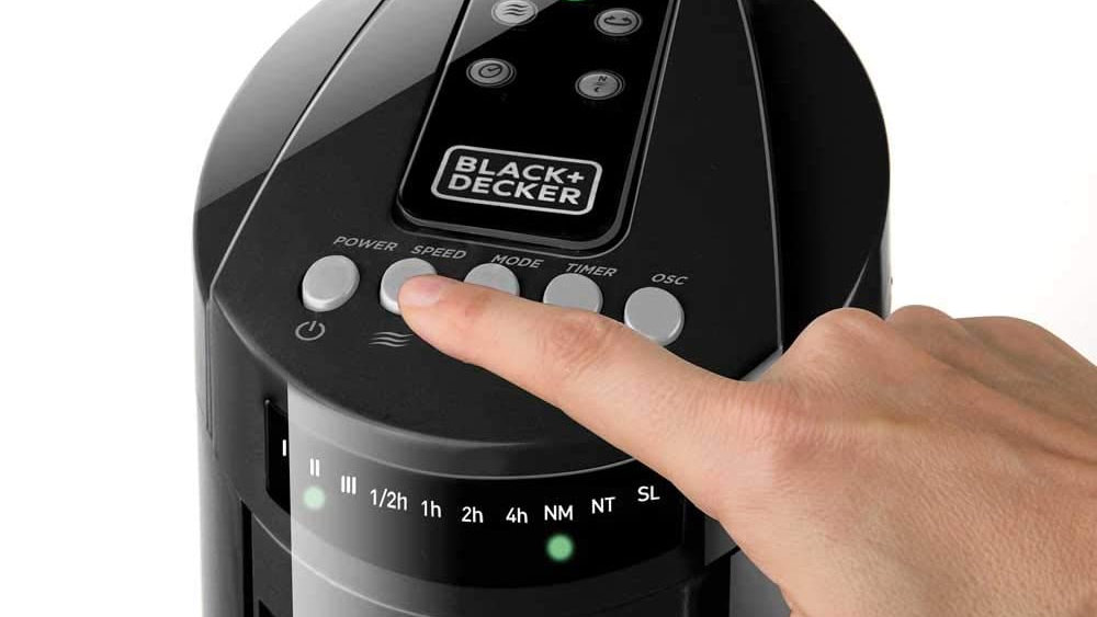 Cyrkulator BLACK & DECKER BXEFT45E - Sterowanie